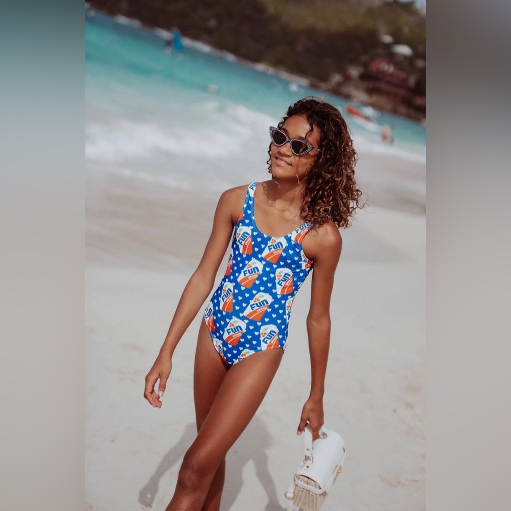 Lola and the Boys Fun Can Swimsuit sz10